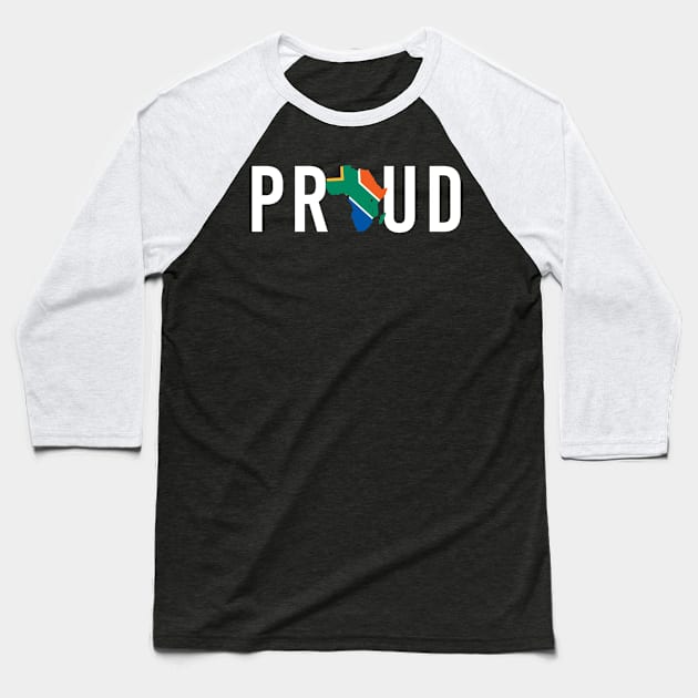 Proud African Pride Black History Celebrate Baseball T-Shirt by Love Newyork